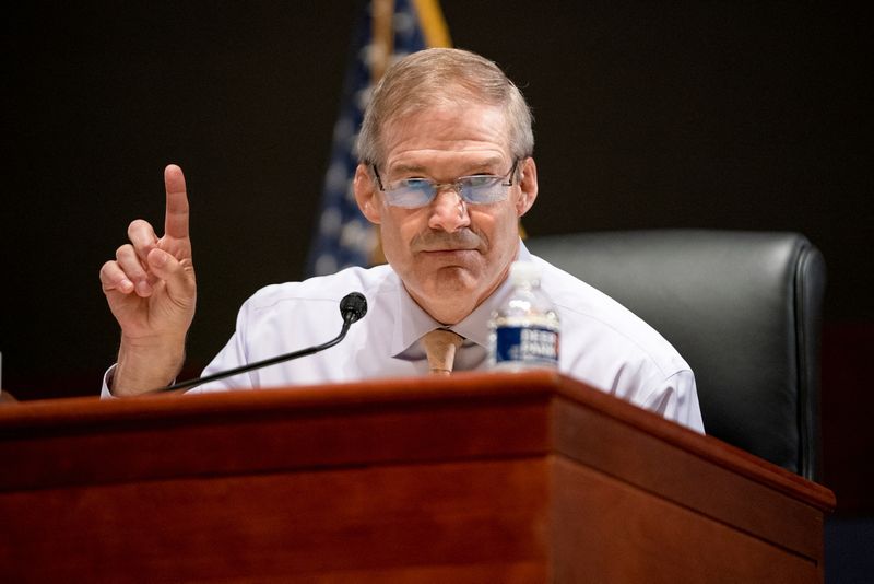 U.S. Republican Rep. Jordan says he will not cooperate in Jan. 6 inquiry