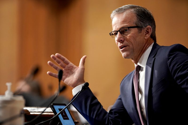 U.S. Republican Senator Thune announces 2022 re-election bid