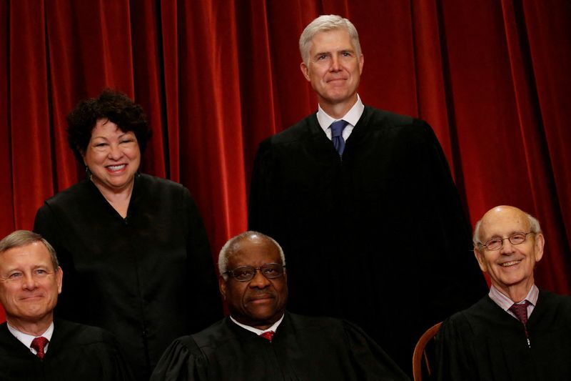 U.S. Supreme Court Justices Sotomayor, Gorsuch deny rift over masks