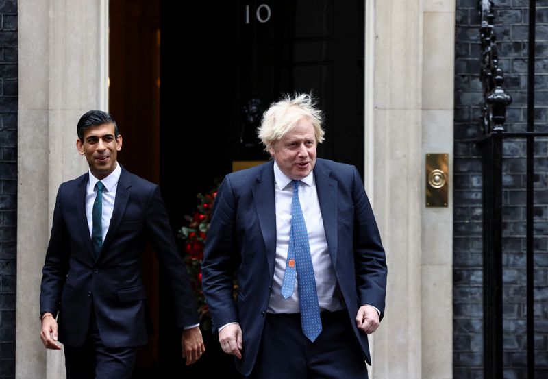 UK's Johnson and Sunak: We will go ahead with payroll tax rise