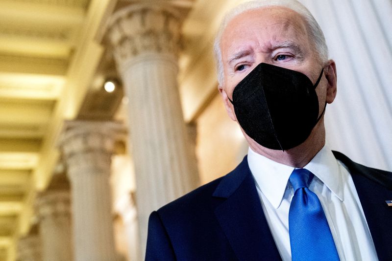 Analysis-Biden's 2022 pitch: target Trump acolytes, woo swing voters
