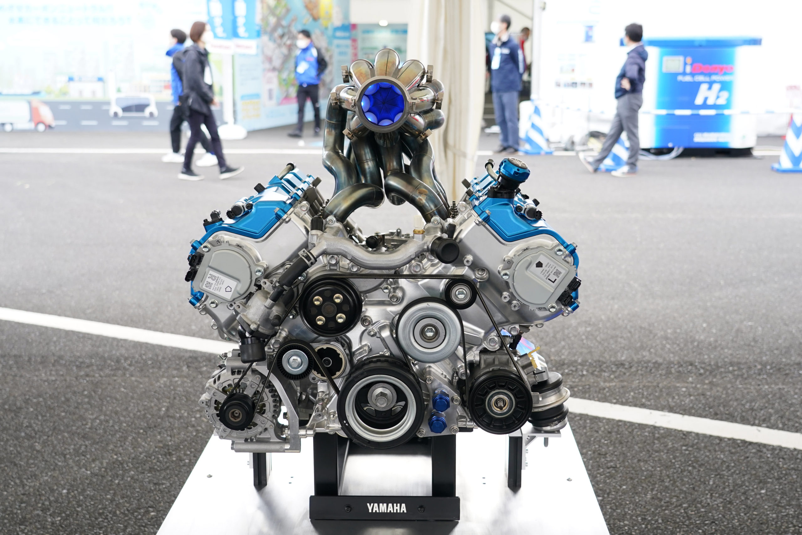 Toyota commissions Yamaha Motor to develop hydrogen-fueled engine