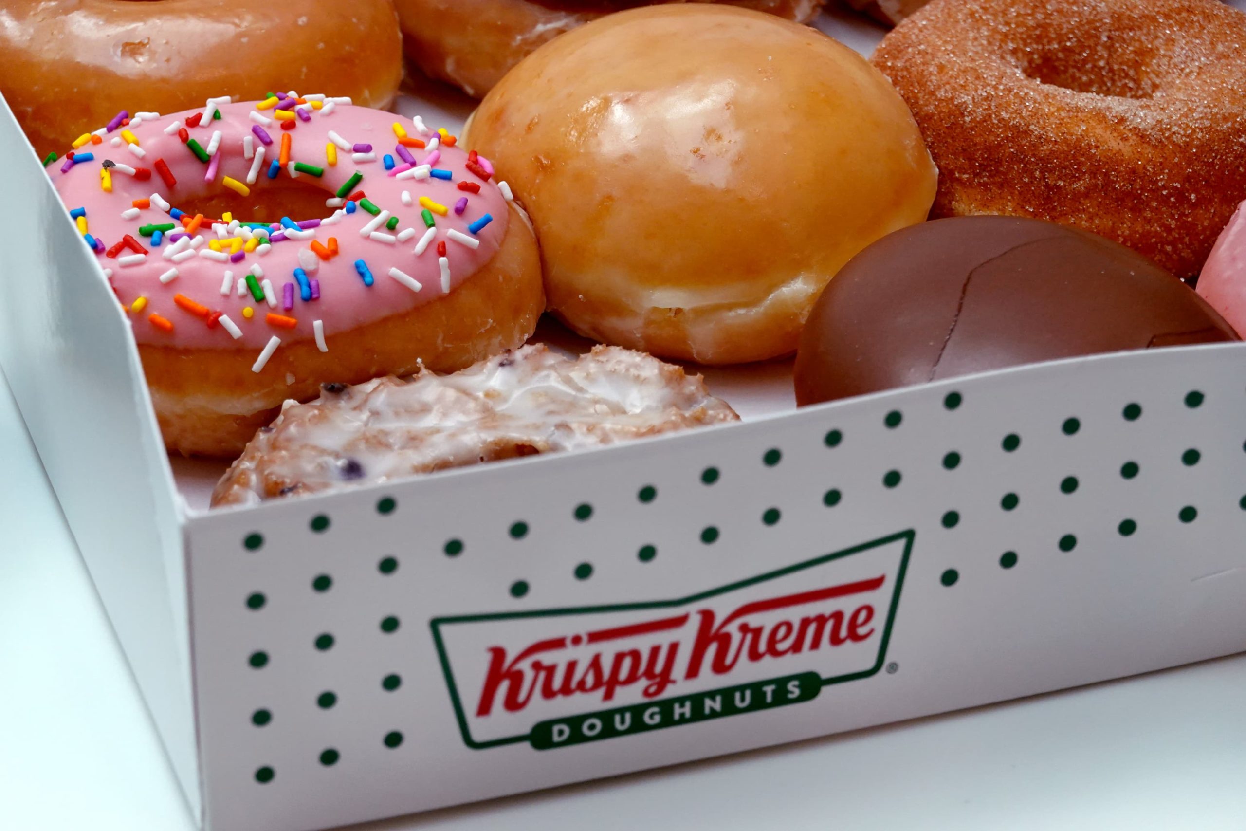 Krispy Kreme reports first quarterly profit since going public