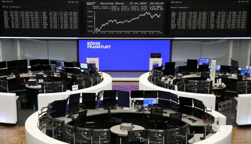 After volatile January, world stocks start February on firm note