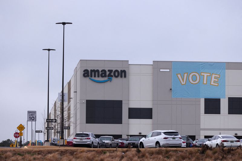 Amazon accused of violating U.S. labor law after union supporters' arrests