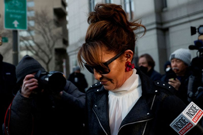 Analysis-Sarah Palin defamation case a long shot for U.S. Supreme Court -experts