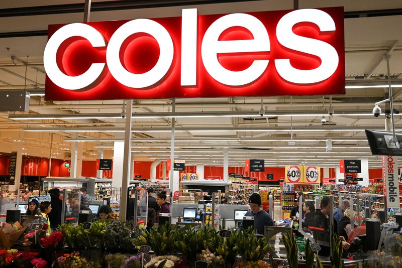 Australia's Coles first-half profit dips as COVID-related costs soar