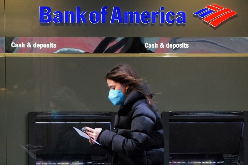 Bank of America customers made $335 billion in payments in January