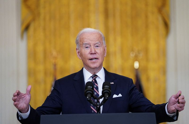 Biden says VTB, other Russian banks to be sanctioned