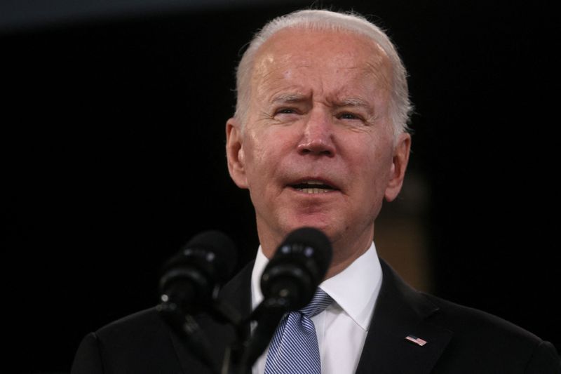 Biden says consumer inflation report shows budgets of Americans are 'being stretched'