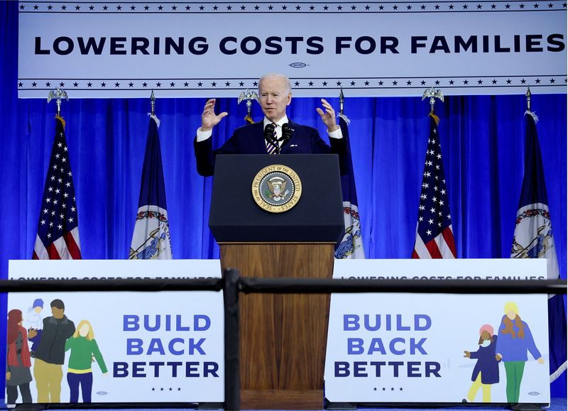 Biden touts plan to bring down drug prices as helping to tame inflation