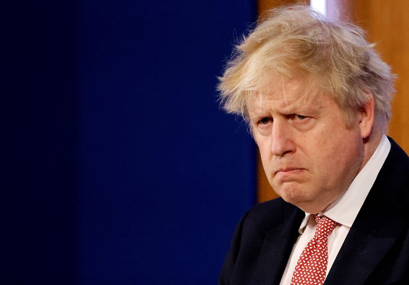 Britain sanctions five banks and Gennady Timchenko, Johnson says