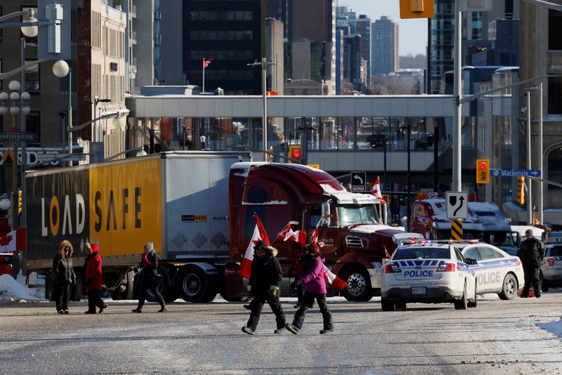 Canadian cities brace for more anti vaccine mandate protests