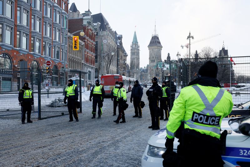 Canadian police make final push to end weeks-long protest in capital