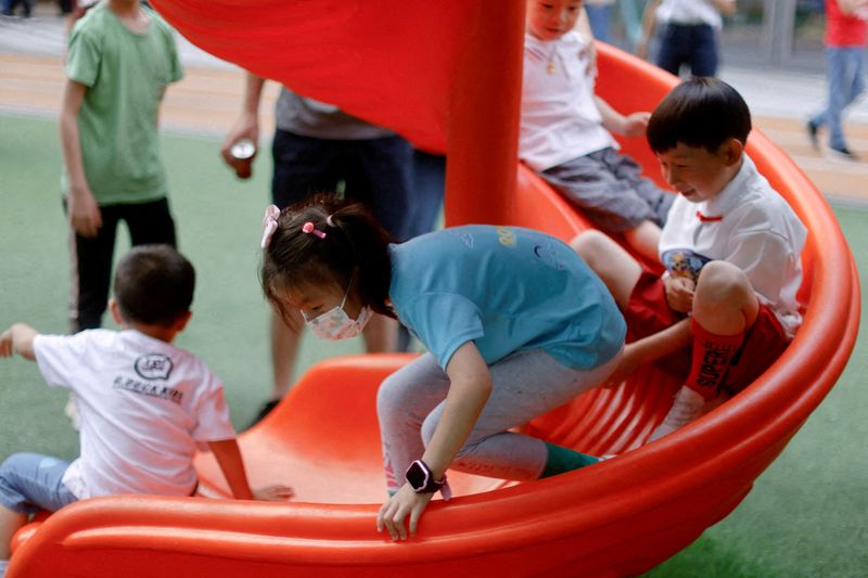China's child-rearing costs far outstrip U.S., Japan -research