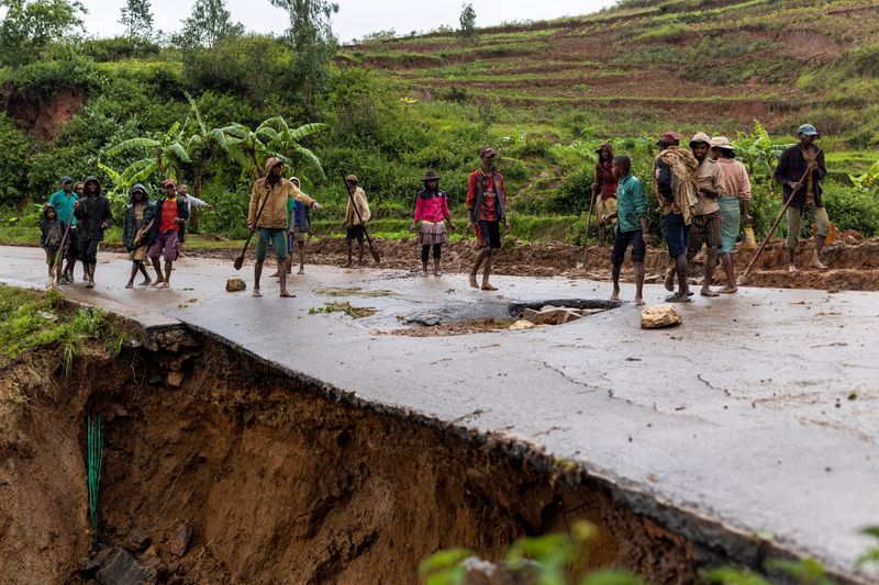 Cyclone kills at least 10 in Madagascar, destroying homes and cutting power