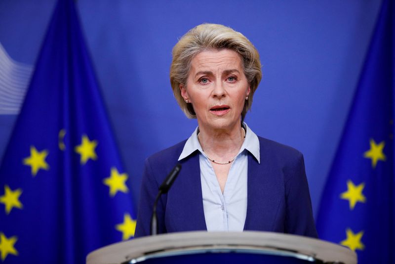 EU says sanctions target 70% of Russian banking market