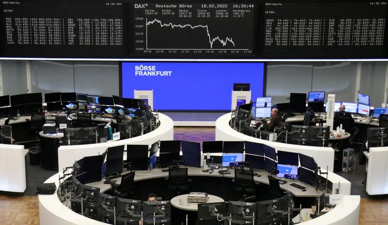 European stocks under pressure as Ukraine tensions simmer