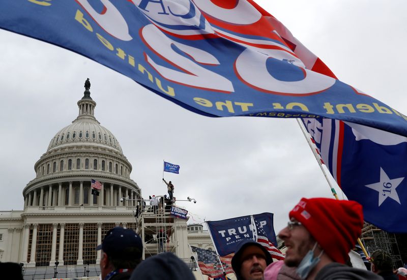 Ex-National Guard member gets six months for assaulting police in U.S. Capitol riot