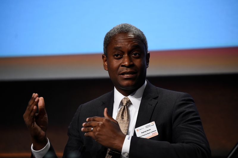 Fed's Bostic says U.S. may be at 'cusp' of turn in inflation - CNBC