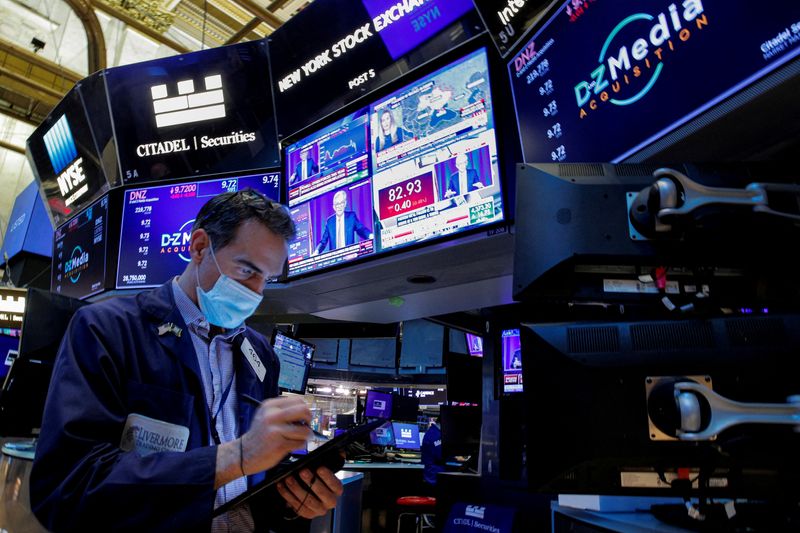 Futures dip after a turbulent week; Peloton surges