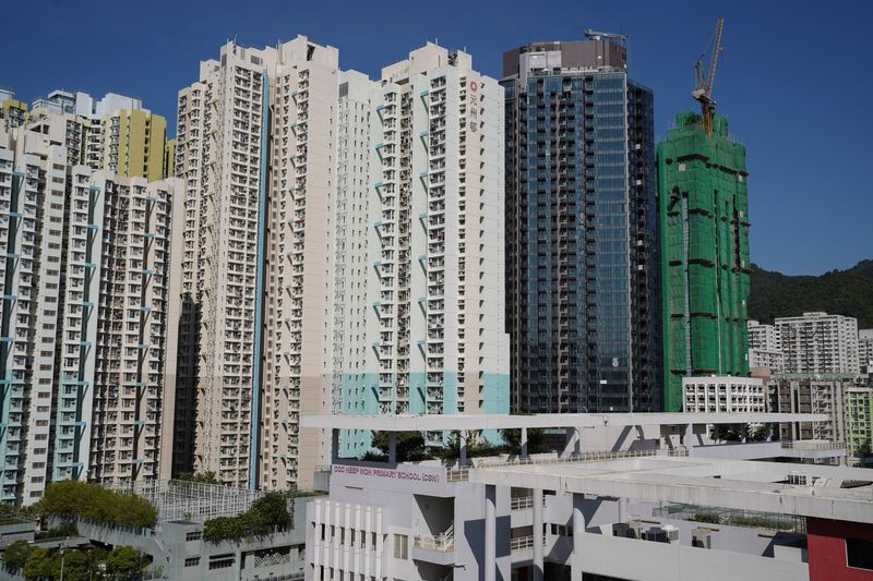 Hong Kong Jan home prices at 11-month low, hit by COVID