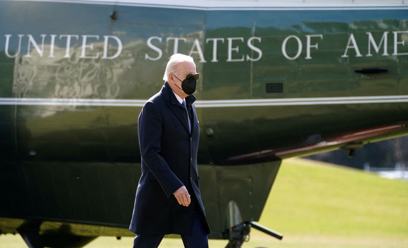 In speech, Biden to shift from Build Back Better bill to 4-point economic rescue plan