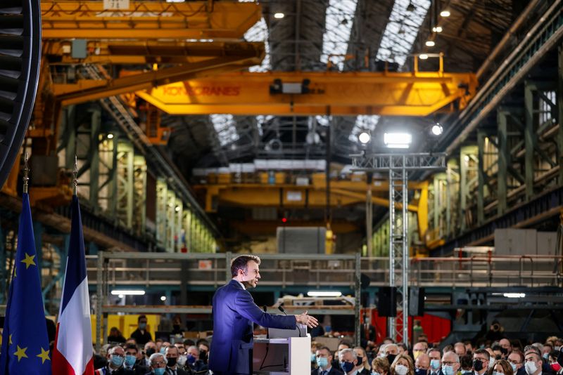 Macron bets on nuclear in carbon-neutrality push, announces new reactors
