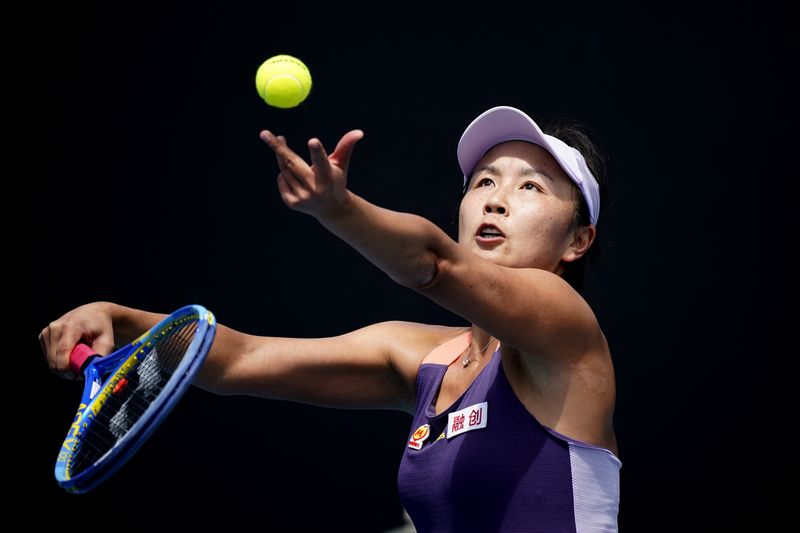 Olympics-Chinese tennis player Peng denies making accusation of sexual assault