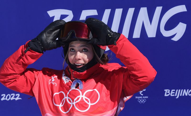 Olympics-Eileen Gu's China choice pays off... for now