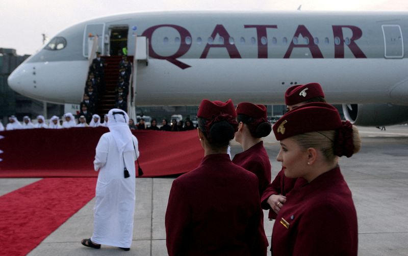Qatar Airways confirms grounded another A350 jet