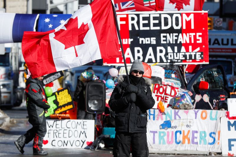 Reactions to Canada's Trudeau invoking Emergencies Act to end protests