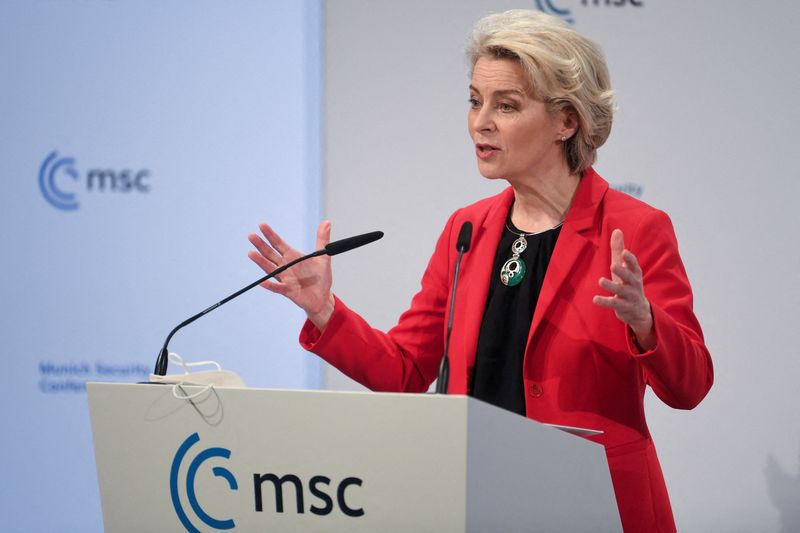 Russia could lose financial markets access, advanced goods if it invades Ukraine - EU chief