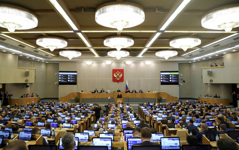 Russia's parliament asks Putin to recognise breakaway east Ukrainian regions