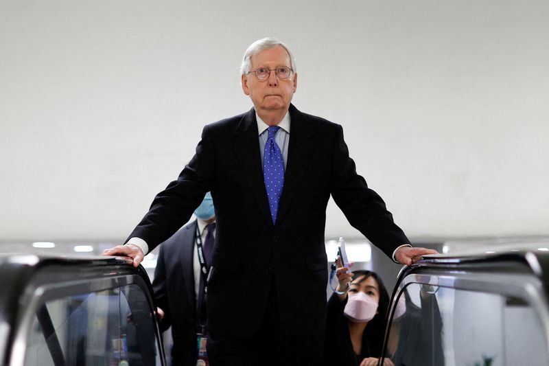 Senate's McConnell pushes back against Republican Party censure of Trump critics