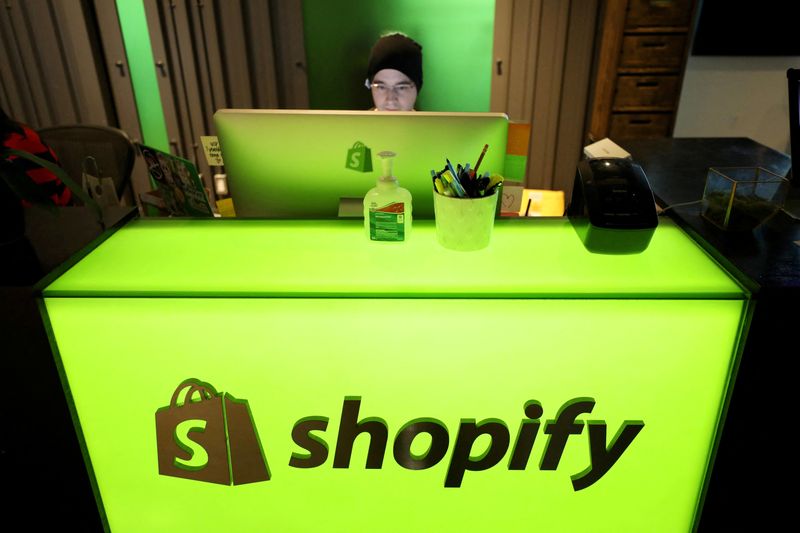 Shopify beats estimates for holiday-quarter revenue