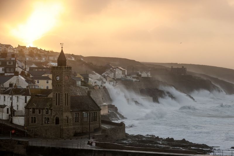 Storm Eunice batters Britain, sowing chaos with record 122 mph winds