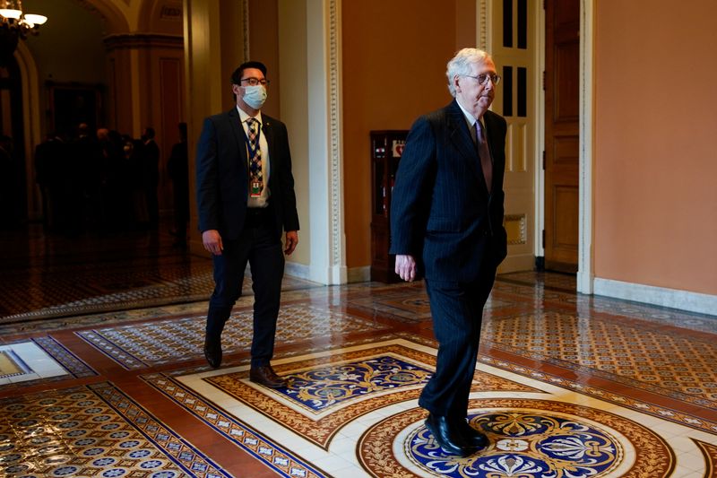 Top U.S. Senate Republican calls on Biden for 5% increase in military spending