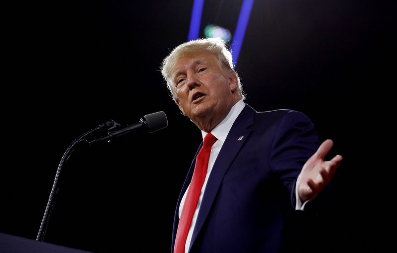 Trump condemns Russia invasion, says he prays for Ukrainian people