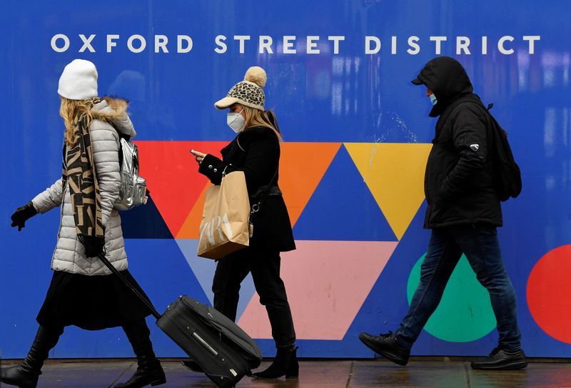 UK retail sales bounce back partly from Omicron knock