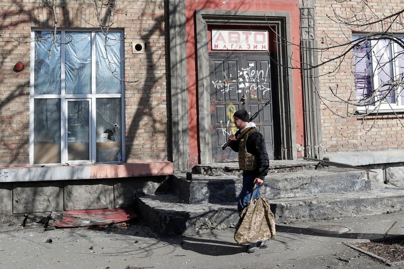 Ukraine's Zelenskiy says Ukraine still in control of Kyiv