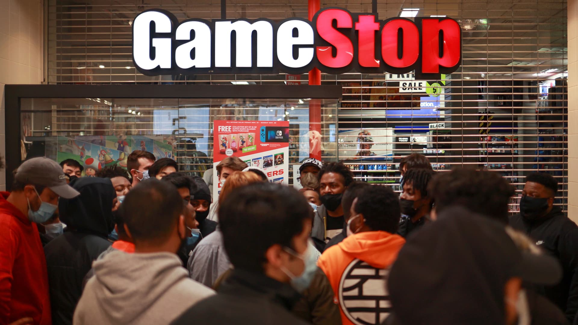Stocks making the biggest moves midday: GameStop, Tesla and more