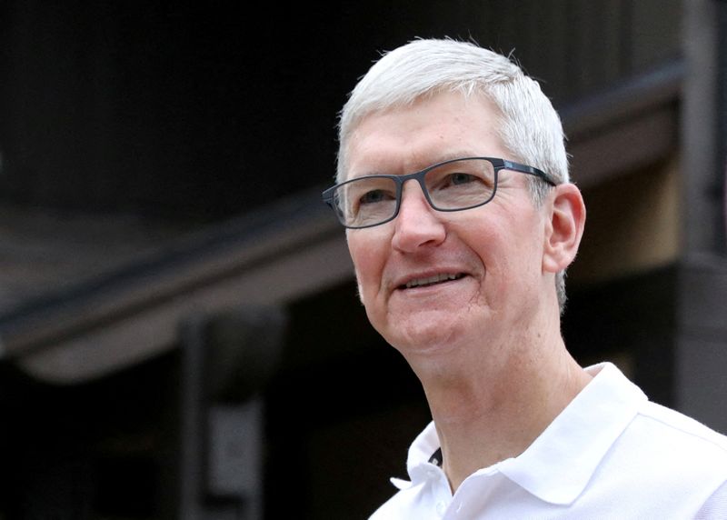 Apple's Tim Cook raises concern over LGBTQ laws in the U.S.