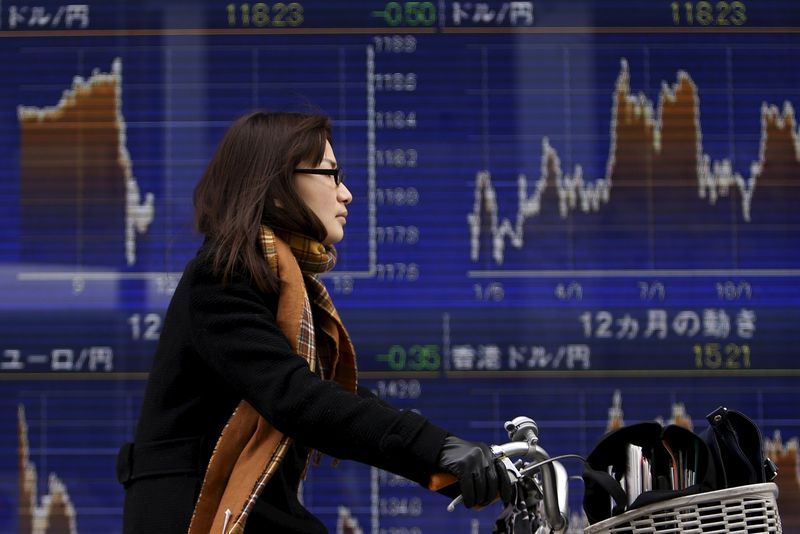 Asian Stocks Mixed, U.S. Chinese Shares Cool Rally