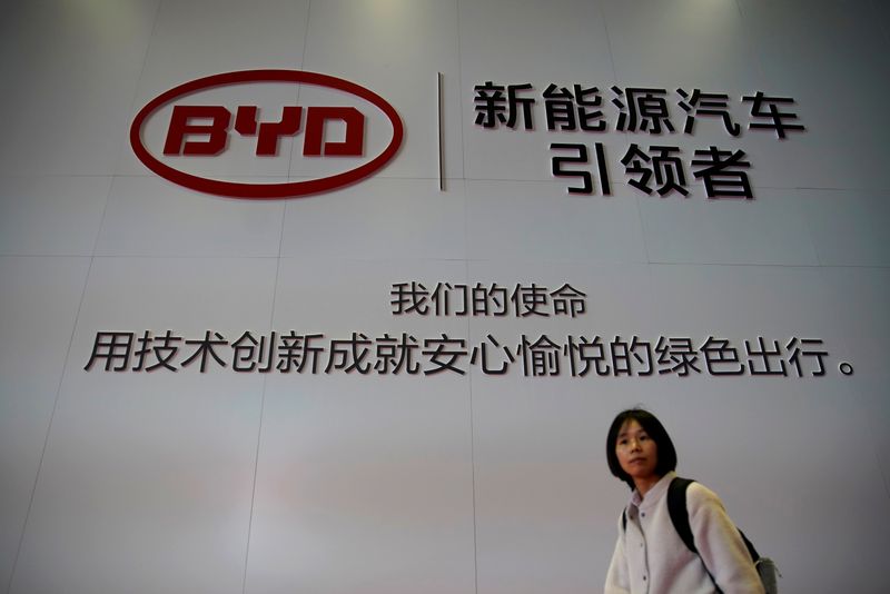 BYD says partners up with Shell for ventures in China, Europe