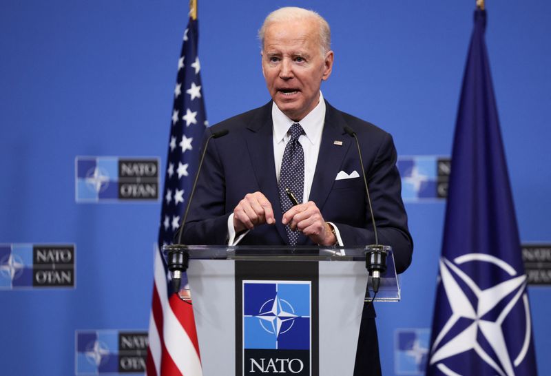 Biden says he thinks Russia should be removed from G20