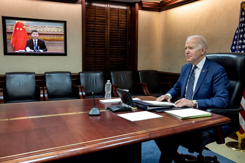 Biden: China knows its economic future is tied more to the West than Russia