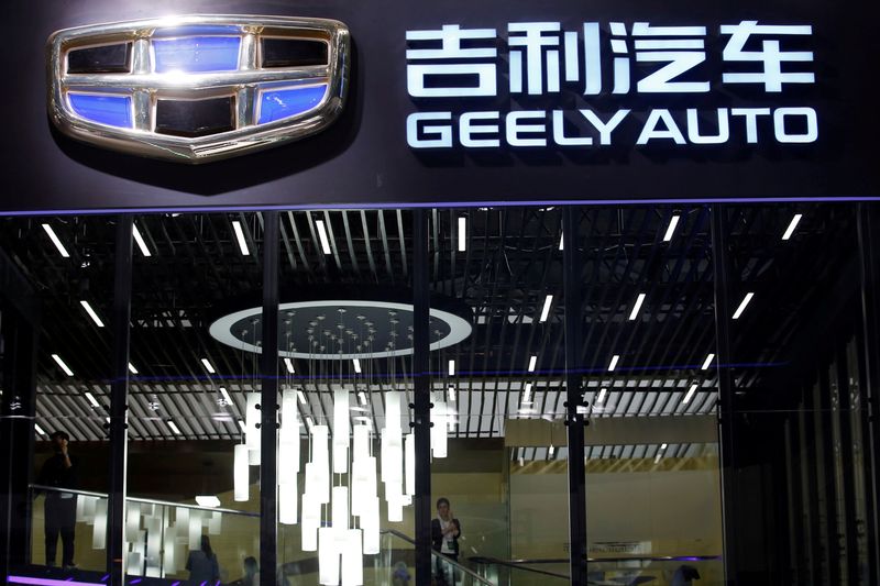 China's Geely Automobile posts 12% fall in 2021 profit