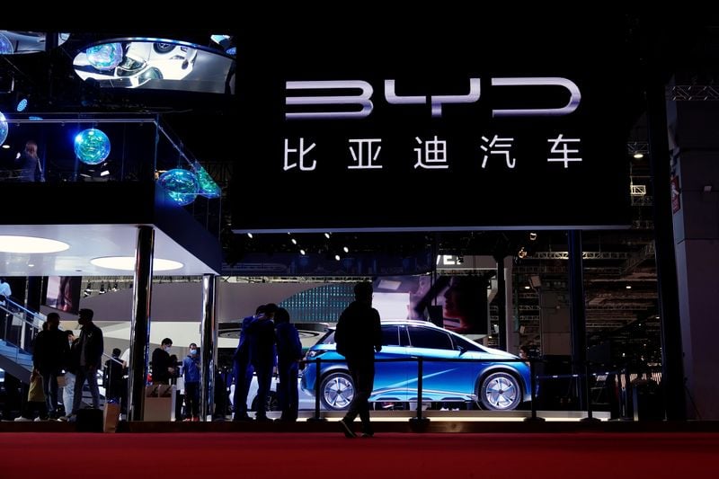 Chinese EV maker BYD raises prices citing jump in raw materials costs