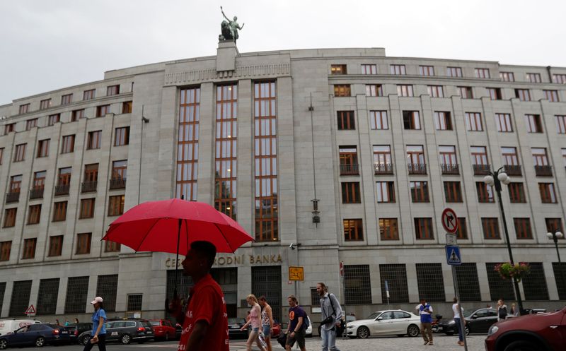 Czech central banker favours rate hikes to wider FX sales to stem inflation
